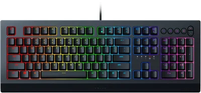 Обои на рабочий стол Зеленая клавиатура и наушники Рейзер / Razer, обои для рабочего  стола, скачать обои, обои бесплатно