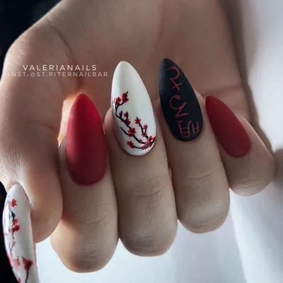LamaDesigN Наклейки для ногтей Япония дракон