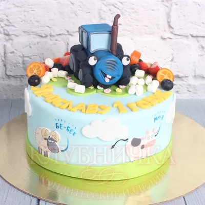 Украшения для торта. Вафельная картинка на торт \"Синий трактор\". Декор для  выпечки - купить с доставкой по выгодным ценам в интернет-магазине OZON  (1117378828)