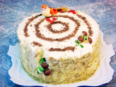 Торт Сладкий пень рецепт с фото пошагово - 1000.menu