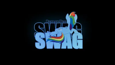 Картинка на рабочий стол яркая надпись, темный фон, got swag 1366 x 768