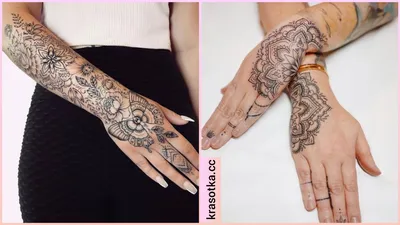 Эскизы татуировок на кисть руки - выбирайте лучшие идеи для себя -  fotovam.ru