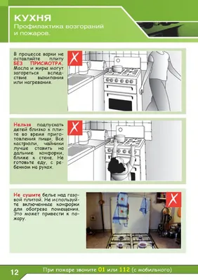 Правила безопасности на кухне