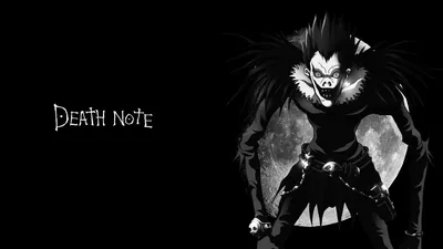 The symbol of the anime Death Note, poster Desktop wallpapers 1280x1024