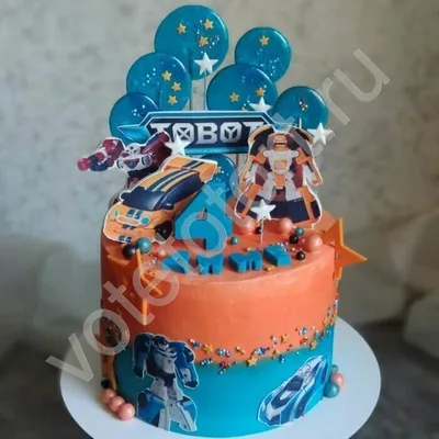 Тобот #tobotcake #tobotd | Desserts, Cake, Birthday cake