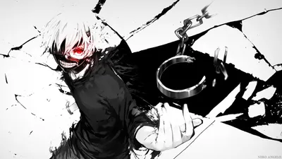 Обои Аниме Tokyo Ghoul, обои для рабочего стола, фотографии аниме, tokyo  ghoul, tokyo, ghoul, токийский, гуль, kaneki, ken, art, красный, глаз,  белые, волосы, канеки, кен Обои для рабочего стола, скачать обои картинки