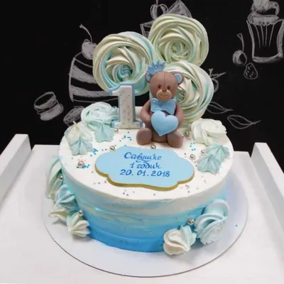 Торт на годик дочке купить в Киеве | Exclusive Cake