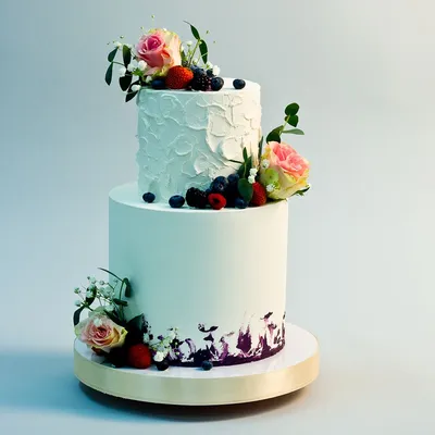 Торт на Коралловую свадьбу - Торты Fairycakes
