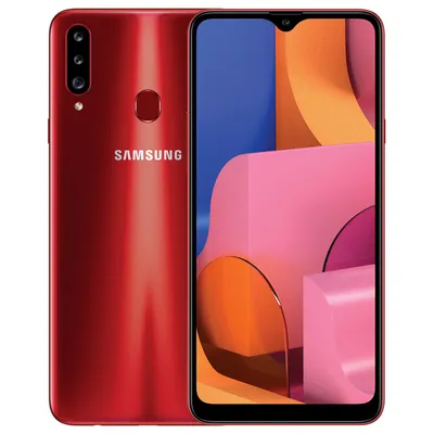 Samsung Galaxy A20s 4G 6.5 Дюймовый 4GB 64GB Смартфон Красный