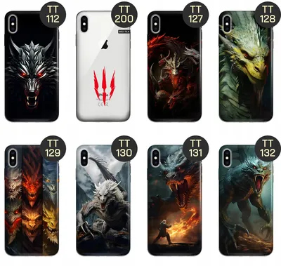 Чехол для iphone xs макс узоры ведьмак witcher белый волк дикий gon  недорого ➤➤➤ Интернет магазин DARSTAR