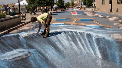 Уличные 3D-рисунки на асфальте. Проект Planet Streetpainting: Идеи и  вдохновение в журнале Ярмарки Мастеров