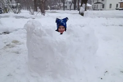 Зимние игры на улице в детском саду